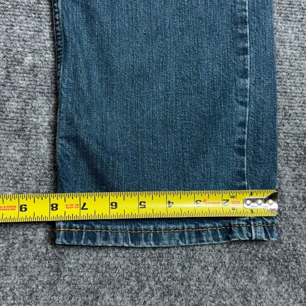 Levi's 514 Straight Leg Jeans Mens 34x29 Blue Light Wash Casual Regular Fit Dad